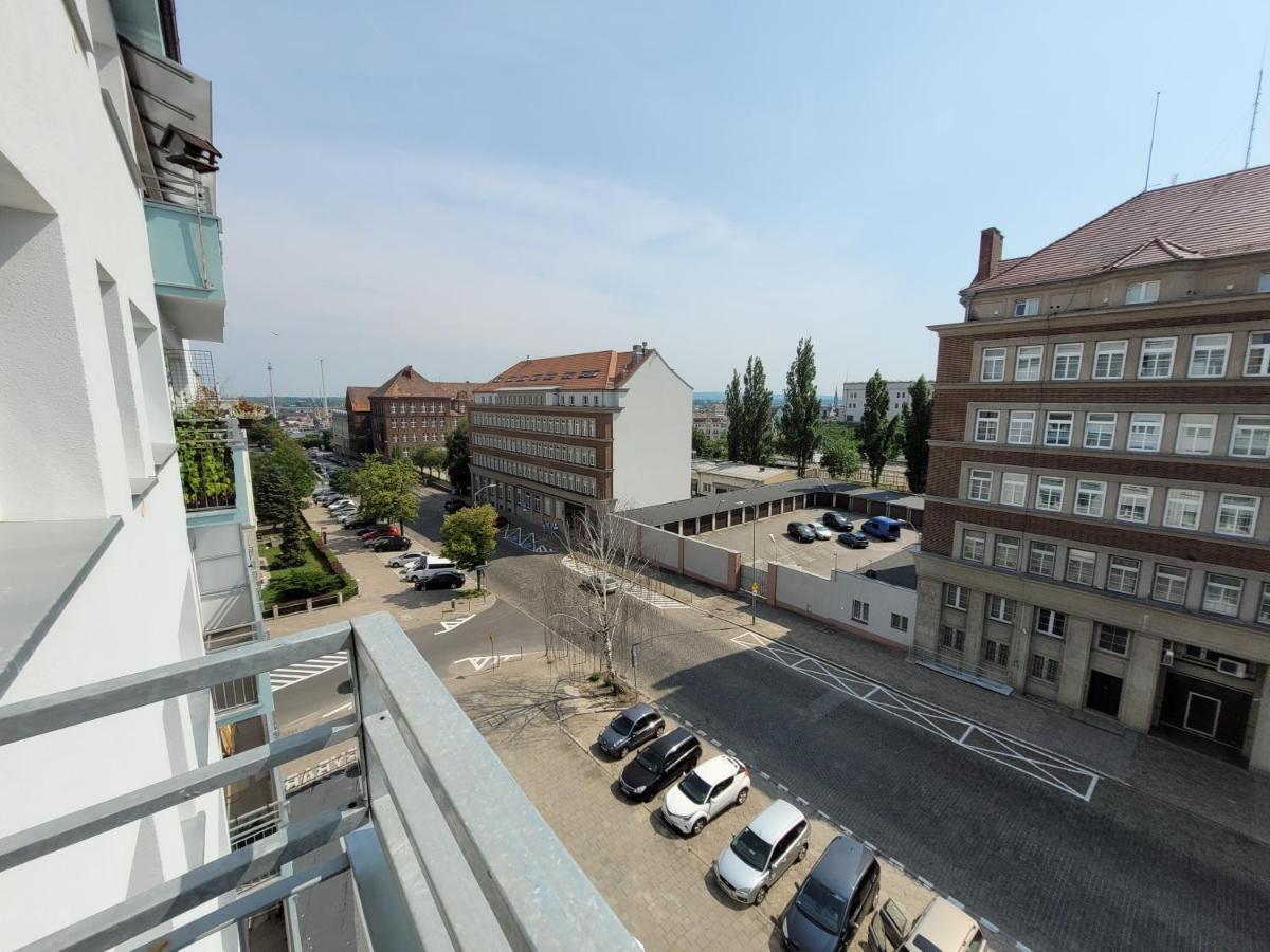 Sloneczny Apartament Przy Filharmonii, Walach Chrobrego Szczecin Exterior foto